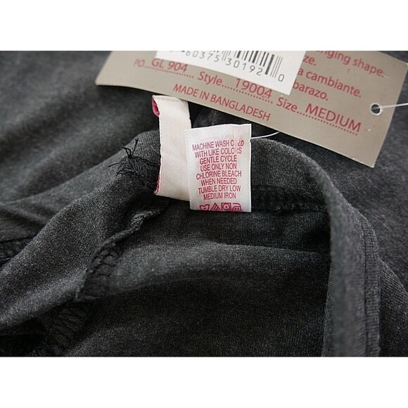 Times Two Maternity Womens Dark Gray Leggings Size Medium New with Tags*** - Picture 4 of 7